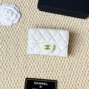 chanel most classic card holder & coin purse