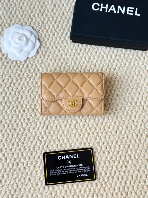 chanel most classic card holder & coin purse