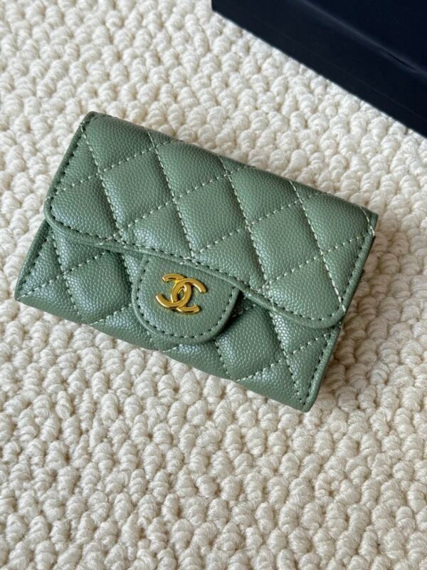 chanel most classic card holder & coin purse