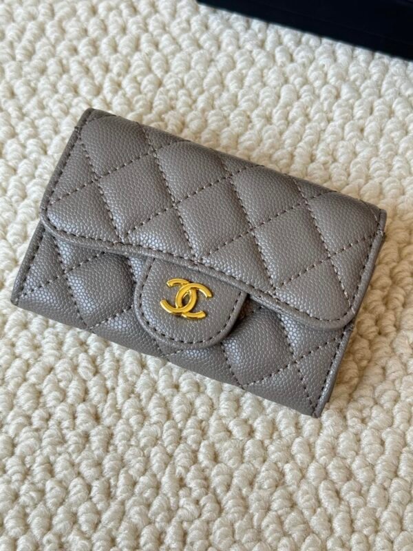 chanel most classic card holder & coin purse