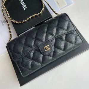 chanel classic flap mini caviar leather bag 18cm x 10.5cm x 3.5cm
