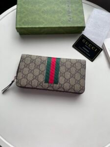 Gucci Wallet  19*9.5*2.5 cm PVC with leather gucci wallet 19*9.5*2.5 cm pvc with leather