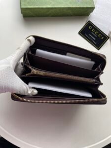 Gucci Wallet  19*9.5*2.5 cm PVC with leather gucci wallet 19*9.5*2.5 cm pvc with leather