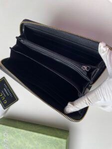 Gucci Wallet  19*9.5*2.5 cm PVC with leather gucci wallet 19*9.5*2.5 cm pvc with leather