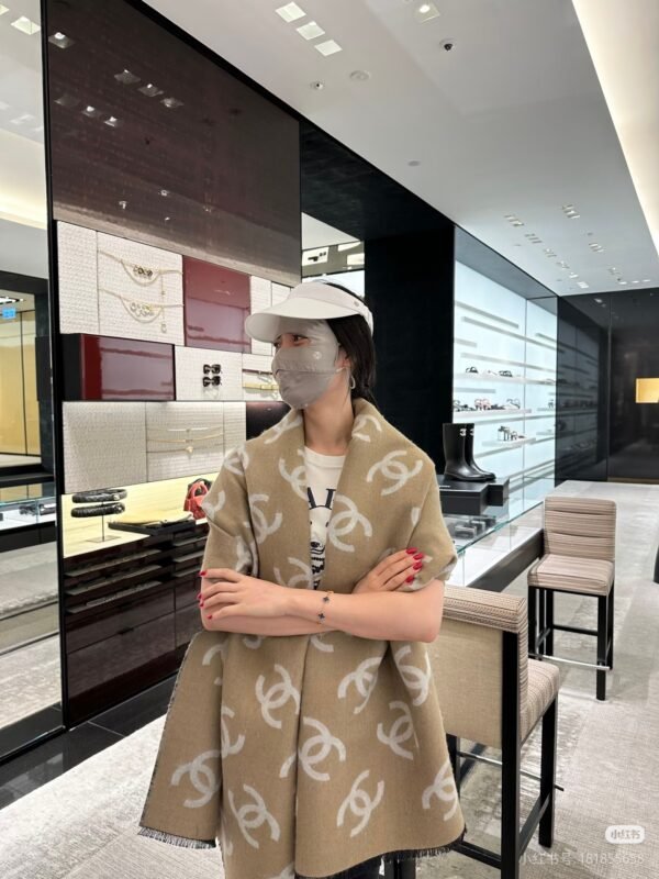 chanel scarf 70×200cm